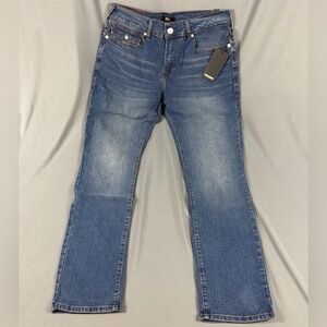 True Religion Jeans Rocco SN Flap Skinny 32 x 32 Medium Harvest NWT MSRP $159